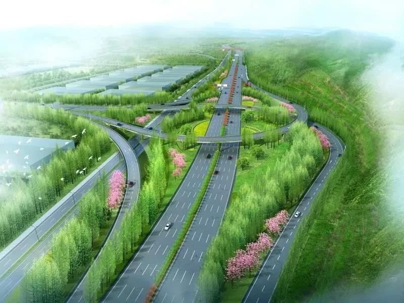 这条路通车后两江新区复盛到机场只要15分钟